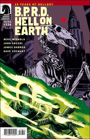 B.P.R.D. Hell on Earth (2012) issue 116 Rafael Albuquerque Cover