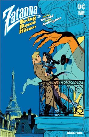 Zatanna: Bring Down the House issue 4 Javier Rodríguez Cardstock Cover