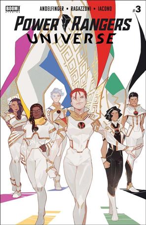 Power Rangers Universe issue 3-F Jo Migyeong FOC Reveal Cover