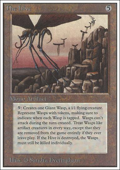 Magic the Gathering: Unlimited (Base Set) card 248 The Hive