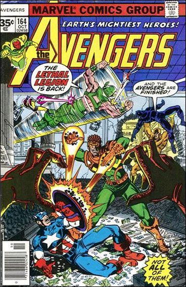 Avengers (1963) issue 164-B 35 Cent Price Cover