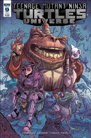 Teenage Mutant Ninja Turtles Universe issue 9-B Pablo Tunica Cover