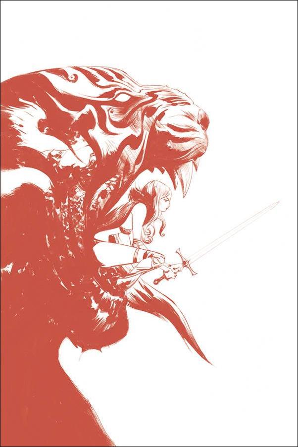 Red Sonja (2019) issue 14-Q Jae Lee 1:35 "Blood Red" Virgin Cover
