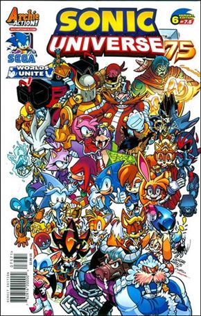 Sonic Universe issue 75-G Lamar Wells Cover
