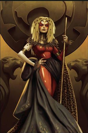 ThunderCats: Cheetara issue 1-P Rebeca Puebla Virgin Foil 1:20 Cover