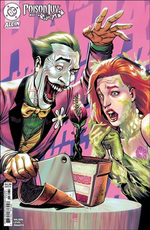 Poison Ivy issue 32-D Bernard Chang April Fools' Cardstock Cover