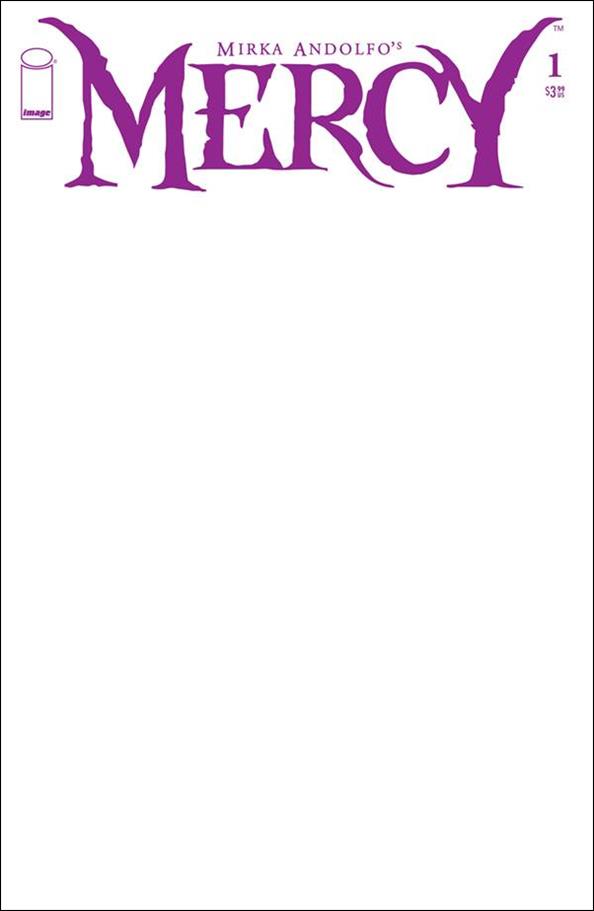 Mercy (2020) issue 1-F Blank/Sketch Cover
