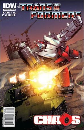 Transformers (2009) issue 27-B Brendan Cahill Cover