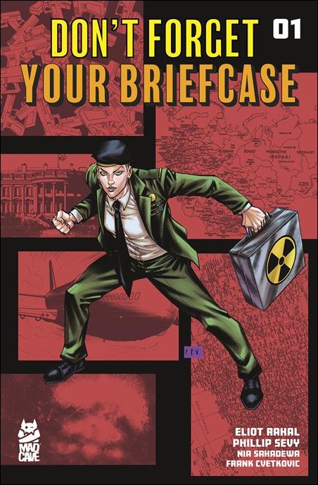 Don't Forget Your Briefcase issue 1 Phillip Sevy Cover