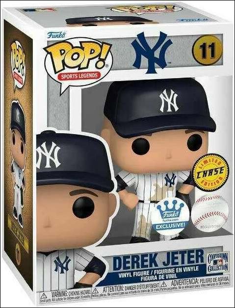 POP! Sports Legends figure 11-B Derek Jeter (Muddy) Chase Funko Shop Exclusive