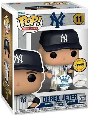 POP! Sports Legends figure 11-B Derek Jeter (Muddy) Chase Funko Shop Exclusive
