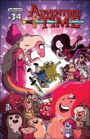 Adventure Time (2012) issue 34 Stu Livingston Cover