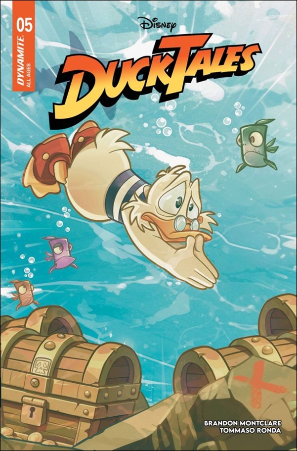 Ducktales (2024) issue 5-B Francesco Tomaselli Cover