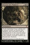 Magic the Gathering: Avacyn Restored (Base Set) card 97 Descent into Madness