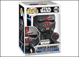 POP! Star Wars figure 446-B Hunter (Kamino) with Pin