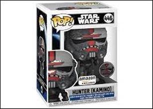 POP! Star Wars figure 446-B Hunter (Kamino) with Pin