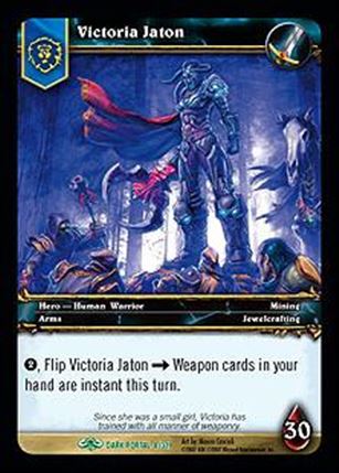 World of Warcraft: Through the Dark Portal (Base Set) card 8 Victoria Jaton 