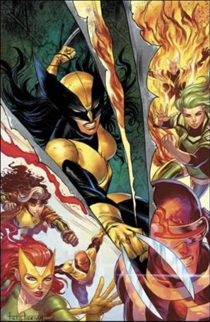 X-Men (2021) issue 1-SO Tyler Kirkham Unknown/SLH/CT Virgin Cover