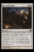 Magic the Gathering: Rise of the Eldrazi (Base Set) card 48 Survival Cache