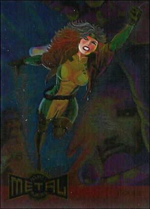 Marvel Metal (Metal Blasters Subset) card 10 Rogue