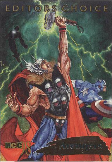 Marvel Creators Collection '98 (Editors Choice Subset) card 1 Avengers