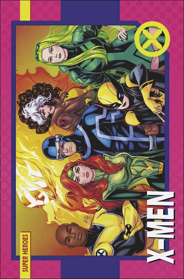 X-Men (2021) issue 12-B Russell Dauterman Trading Card Cover