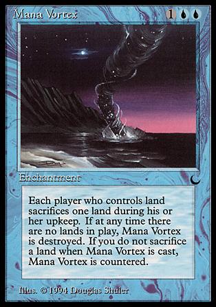 Magic the Gathering: The Dark (Base Set) card 31 Mana Vortex