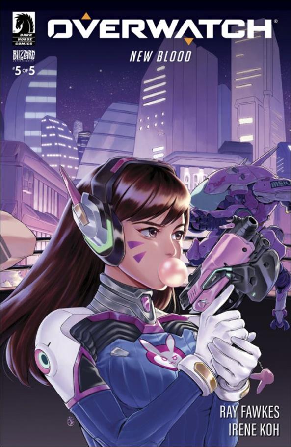 Overwatch: New Blood issue 5 Irene Koh Cover
