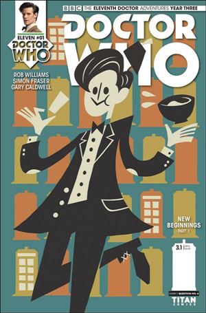 Doctor Who: The Eleventh Doctor Year Three issue 1-C Question No. 6 Cover