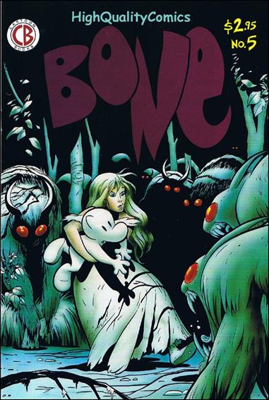 Bone (1991) issue 5-D Magenta Logo (4th Printing)