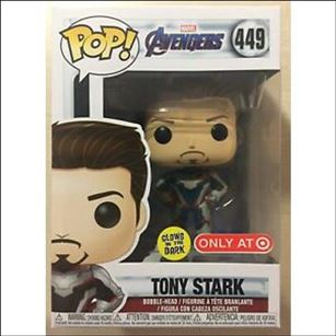 POP! Marvel figure 449-B Tony Stark (Glows-In-The-Dark)