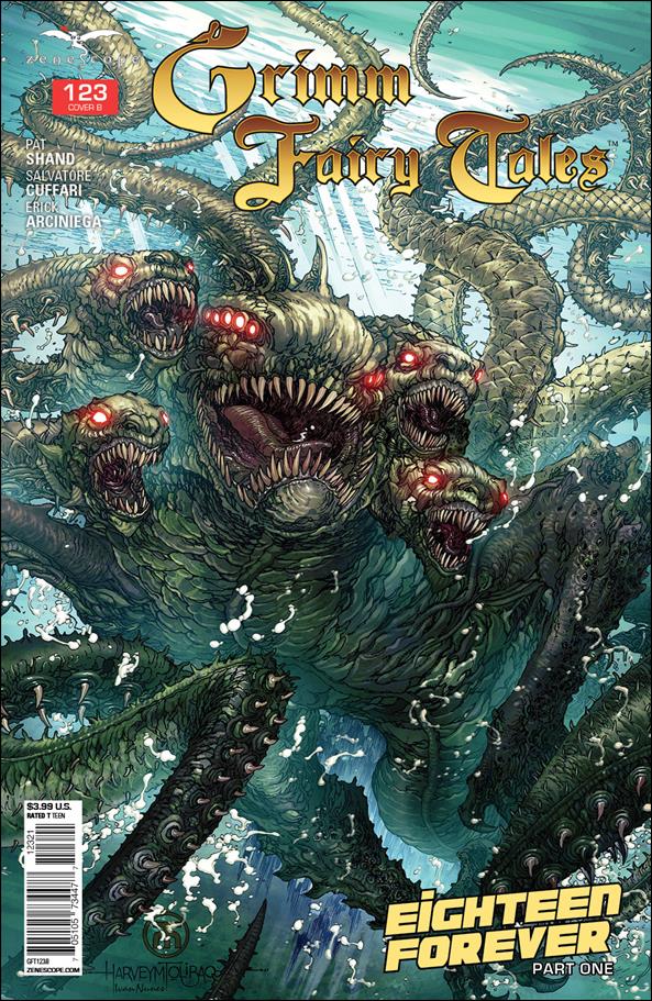 Grimm Fairy Tales (2005) issue 123-B Harvey Tolibao Cover