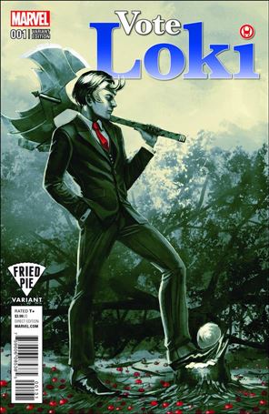 Vote Loki issue 1-C Stephanie Hans Fried Pie Cover