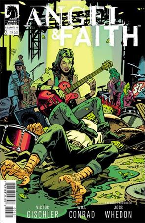 Angel & Faith Season 10 issue 3-B Chris Samnee Cover