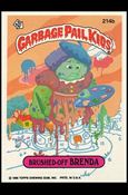 Garbage Pail Kids: Series 06 (Base Set) card 214b Brushed-Off Brenda