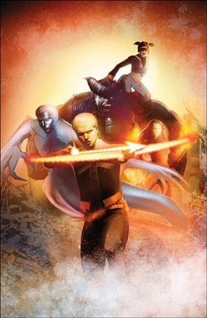 Valiant Beyond: All-New Harbinger issue 1-F Dennis Calero Connecting Virgin Cover