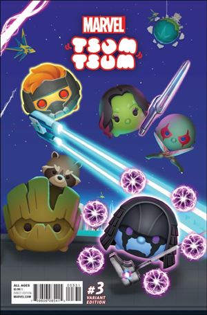 Marvel Tsum Tsum issue 3-C Fernando Olmedo Tsum Tsum Game Connecting Cover