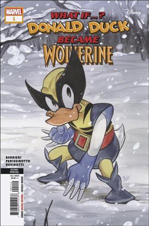 Marvel & Disney: What If...? Donald Duck Became Wolverine issue 1-H Peach Momoko Cover (Second Printing)