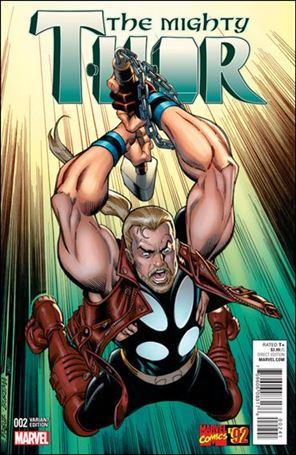 Mighty Thor (2016) issue 2-D Ron Frenz 1:20 Marvel '92 Cover