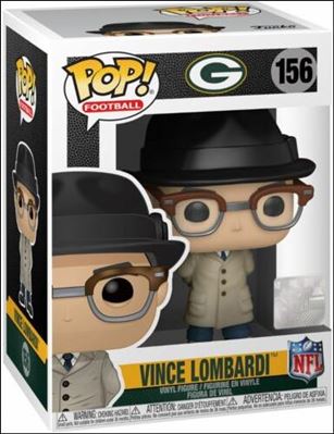 Pop! Football (NFL) figure 156 Vince Lombardi 