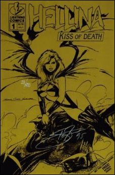 Hellina: Kiss of Death issue 1-D Gold Cover