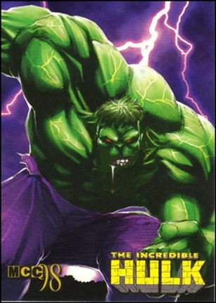 Marvel Creators Collection '98 (Base Set) card 7 Incredible Hulk: Hulk