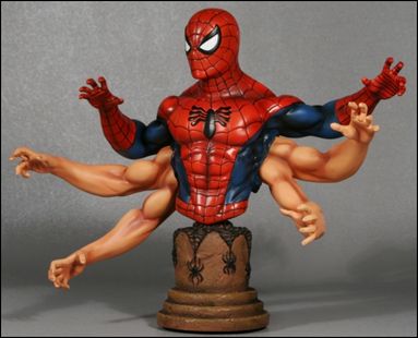 Marvel Mini-Busts (Bowen) item 194 Spider-Man (6 Arms) 1/1500