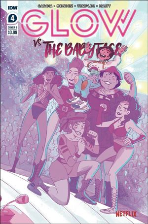 GLOW vs The Babyface issue 4-B Nicole Goux Cover