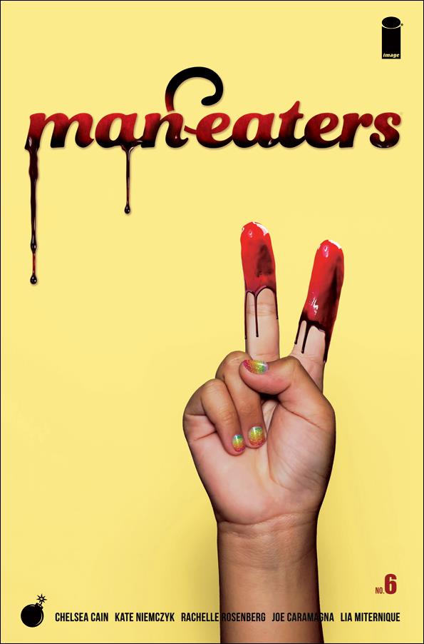 Man-Eaters issue 6-B Yellow Cover