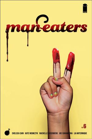Man-Eaters issue 6-B Yellow Cover