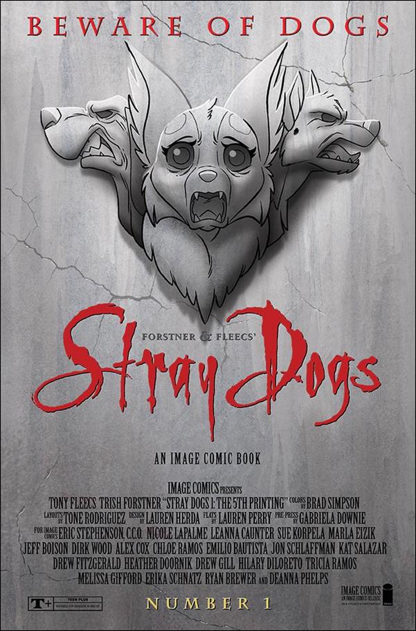 Stray Dogs issue 1-H Trish Forstner & Tony Fleecs Cover (5th Printing)