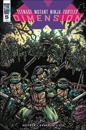 Teenage Mutant Ninja Turtles: Dimension X issue 5-C Kevin Eastman 1:10 Cover