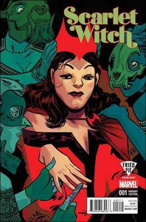 Scarlet Witch (2016) issue 1-F Unbagged Erica Henderson Fried Pie Cover