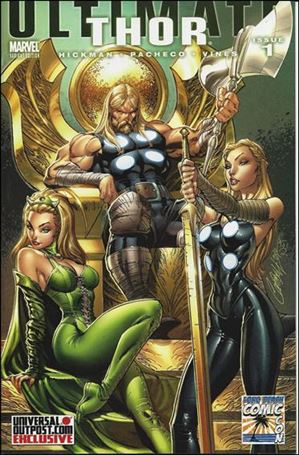 Ultimate Thor issue 1-D J. Scott Campbell LBCC / universaloutpost Cover